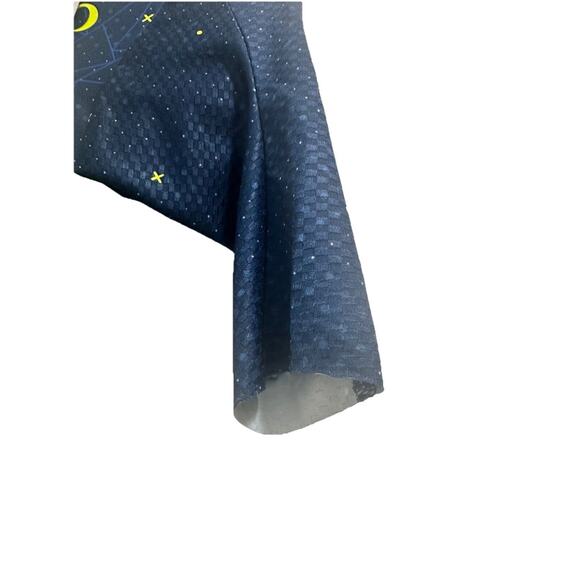 Pearl Izumi Men's Geometric Cycling Jersey in Navy and Neon - Picture 4 of 11